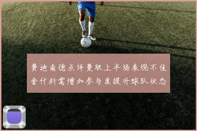 费迪南德点评曼联上半场表现不佳舍什科需增加参与度提升球队状态